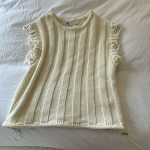 Zara sweater tank